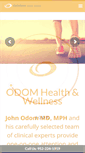 Mobile Screenshot of odomhealthandwellness.com